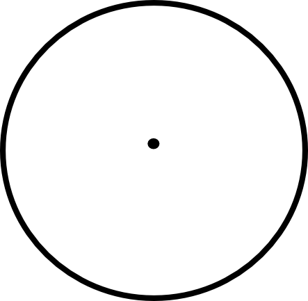 circle with dot